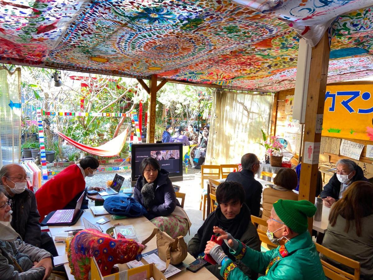Kamagasaki University Of The Arts Cafe Garden Guest House Aka Cocoroom أوساكا المظهر الخارجي الصورة